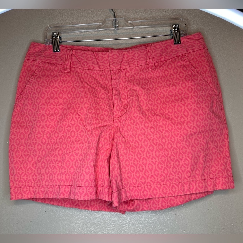 Le Tigre Women’s Flat Front Shorts Size 12 Pink